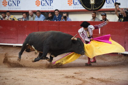Fotografía de archivo donde aparece el torero mexicano Alejandro Adame. Foto de EFE/ Tadeo Alcina.