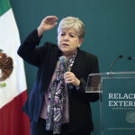 La canciller mexicana, Alicia Bárcena. Foto de EFE/ José Méndez.