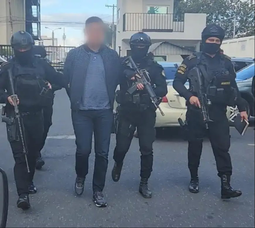 La Policía Nacional Civil (PNC) y el Ministerio Público (MP), reportaron la captura de Juan José Morales Cifuentes, alias "Poncho". Foto: PNC Guatemala.