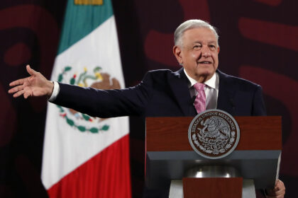 El Presidente de México, Andrés Manuel López Obrador. Foto de EFE/ Mario Guzmán.