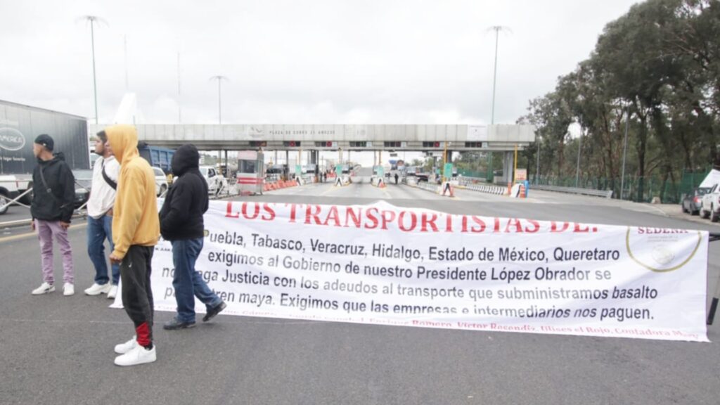 Bloqueo Transportistas Casetas