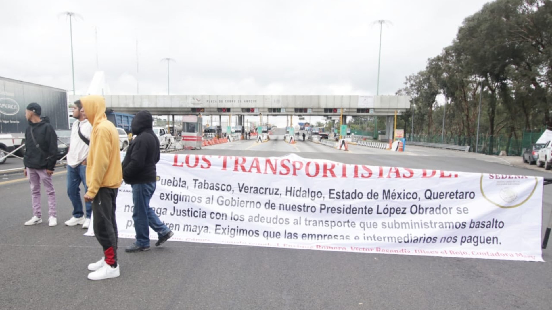 Bloqueo Transportistas Casetas
