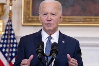 Joe Biden, presidente de Estados Unidos. Foto de EFE/ EPA/ MICHAEL REYNOLDS / POOL