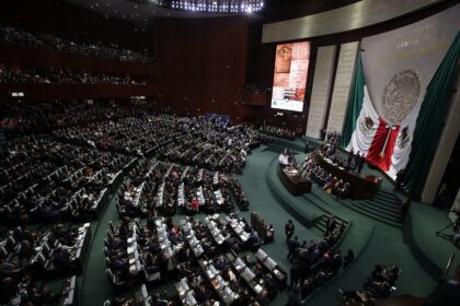 Fotografía de archivo de una vista general de la Cámara de Diputados. Foto de EFE/José Méndez.