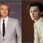 Christopher Nolan y Tom Holland