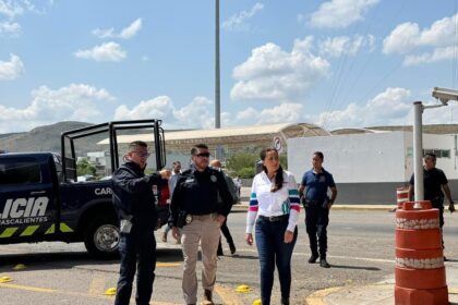 Tere Jimenez Jefe Platino Supervisión Puerta Norte. Foto: Gobierno del Estado de Aguascalientes.