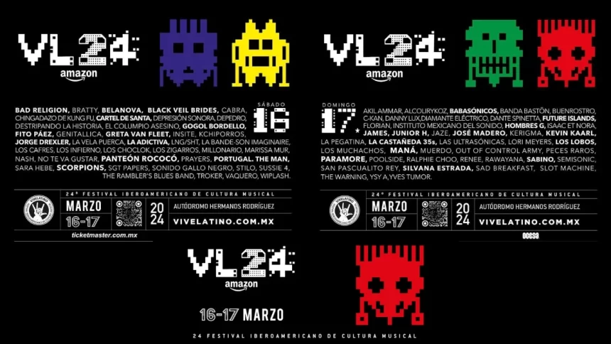 cartel vive latino 2024 por dia paramore scorpions greta van fleet