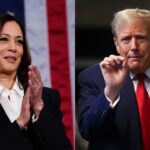 kamala harris vs donald trump 1 2