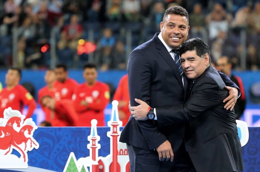 ronaldo y maradona 1