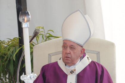 El Papa Francisco durante audiencia en El Vaticano. Foto de EFE/EPA/GIUSEPPE LAMI