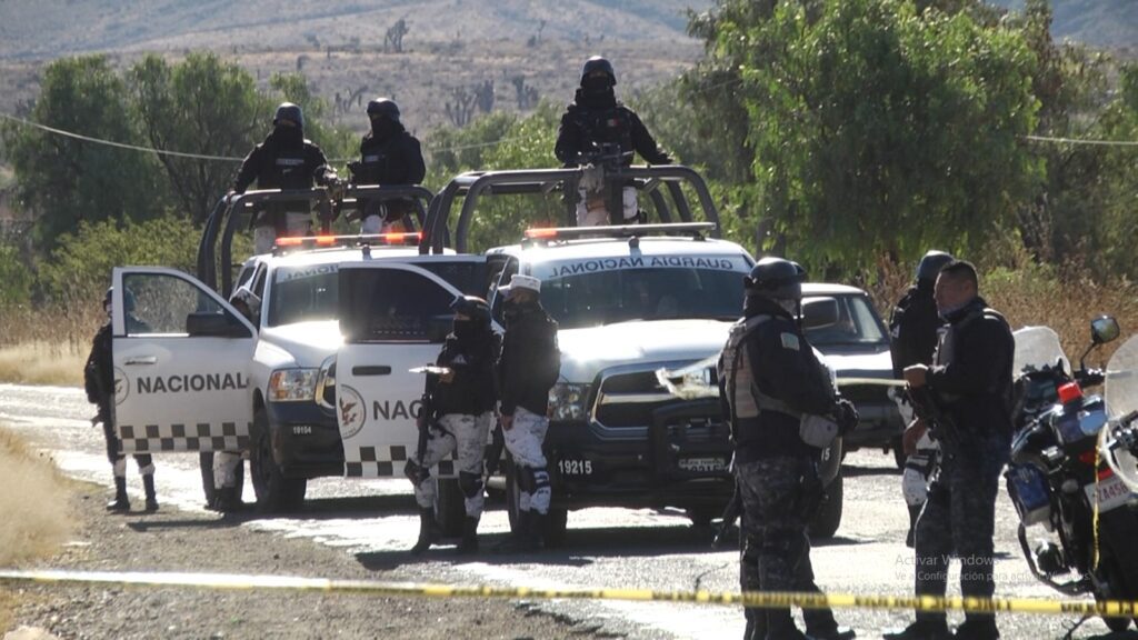 Operativo en Zacatecas. Foto: Archivo.