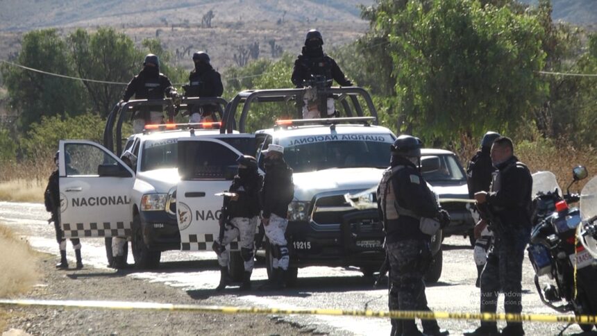 Operativo en Zacatecas. Foto: Archivo.