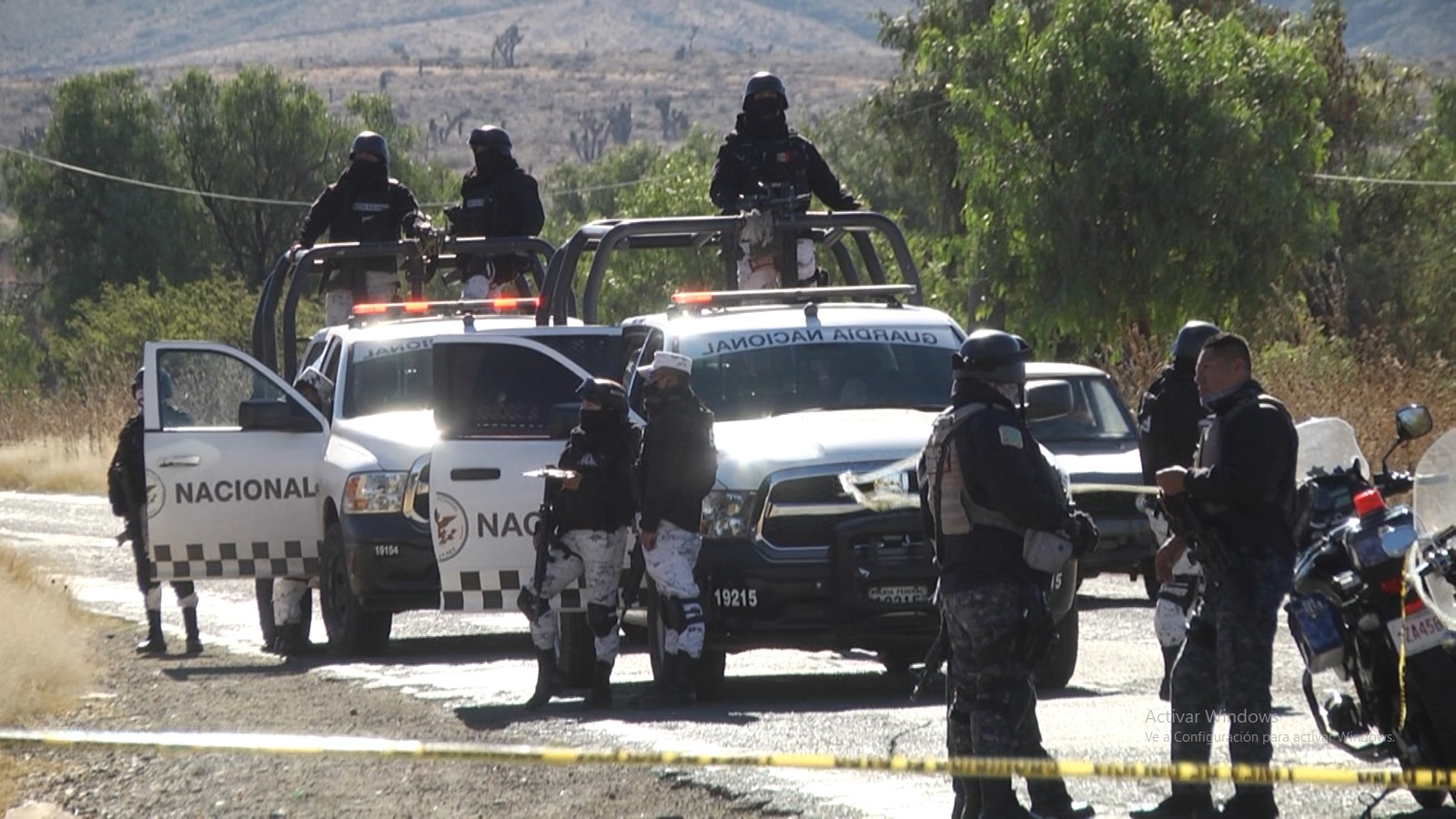 Operativo en Zacatecas. Foto: Archivo.