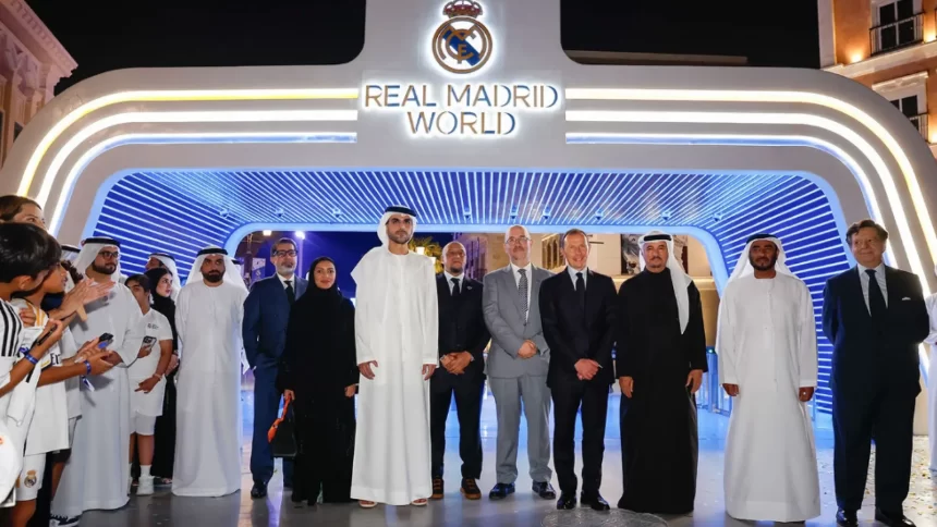 el real madrid inaugura el primer parque de atracciones de la historia de un equipo de futbol