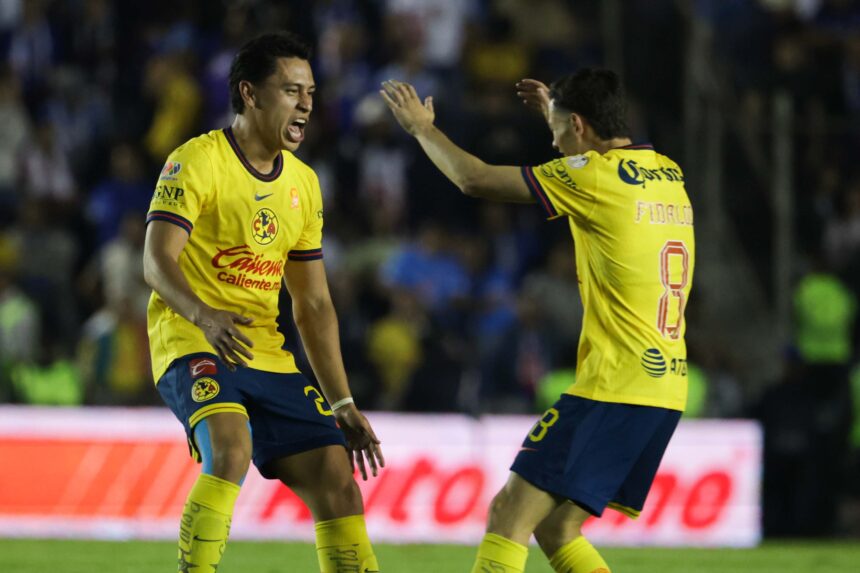 El juego de vuelta entre la Máquina del Cruz Azul y las Águilas del América en el estadio de Ciudad de los Deportes. Domingo 8 de diciembre de 2024. Foto: Agencia EL UNIVERSAL/Carlos Mejía/RDB.