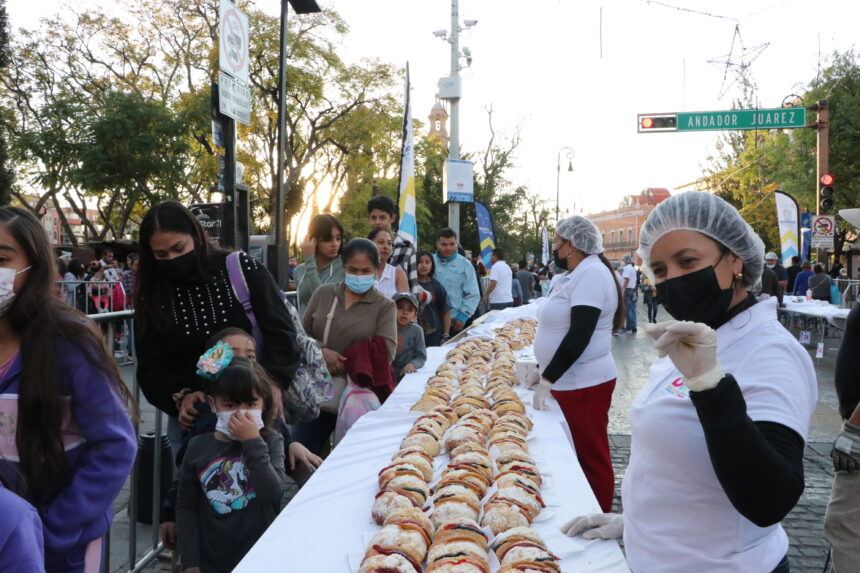 Rosca de Reyes. Foto: Deniz Orduña.