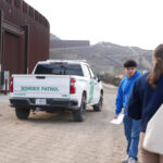 Una camioneta de la Patrulla Fronteriza en la frontera de San Ysidro, en San Diego, California. Foto de EFE/ Manuel Ocaño.