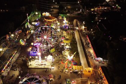 Isla San Marcos durante el Festival de Catrinas 2024. Foto: Santiago Cruz / JLMNoticias