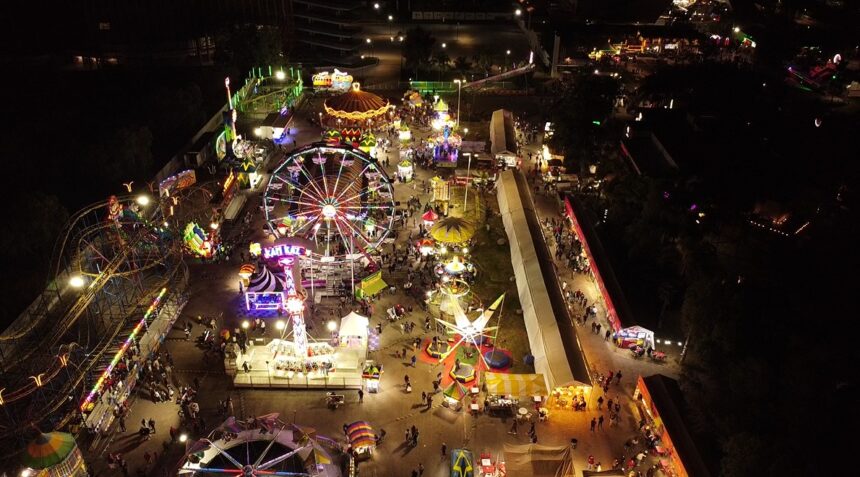 Isla San Marcos durante el Festival de Catrinas 2024. Foto: Santiago Cruz / JLMNoticias