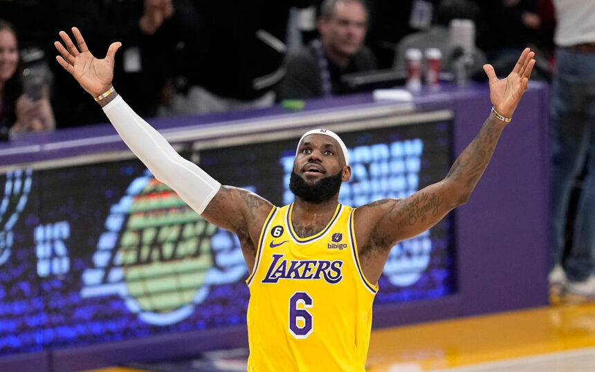 LeBron James, los 40 años del 'Elegido'. Foto: EFE.