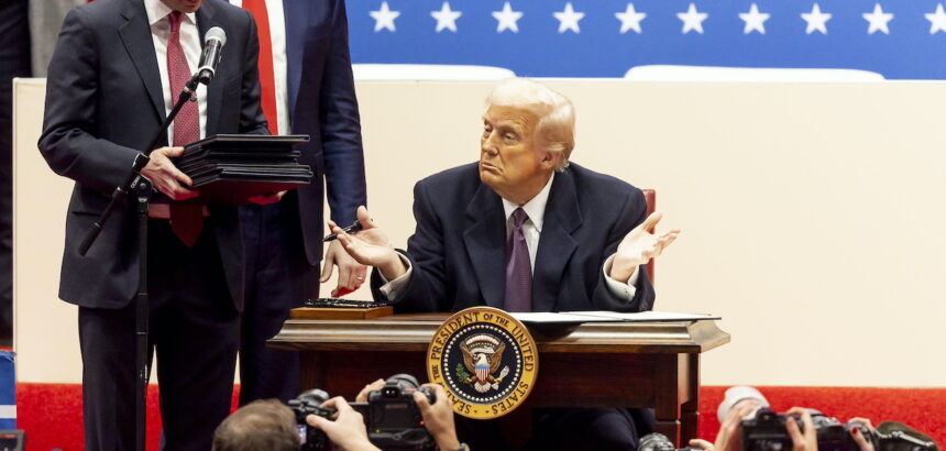 El presidente de Estados Unidos, Donald Trump. Foto: JLMNoticias / EFE/ALLISON DINNER.