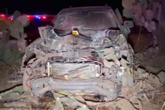 Imágenes del enfrentamiento entre policías estatales y delincuentes en Las Adjuntas, comunidad en el municipio de Asientos. Foto: JLMNoticias / SSPE.