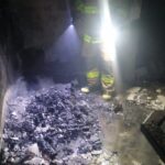 Bomberos atendiendo un incendio en una Casa del fraccionamiento Solidaridad II. Foto: JLMNoticias / Protección Civil Municipal.