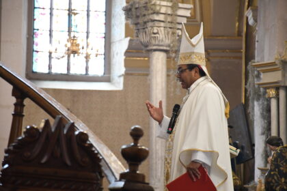 El Obispo de Aguascalientes, Juan Espinoza Jiménez. Foto: JLMNoticias.