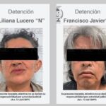 Liliana Lucero y Francisco Javier, madre y padrastro del caso "Niño del Contenedor". Foto: Fiscalía de Quintana Roo.