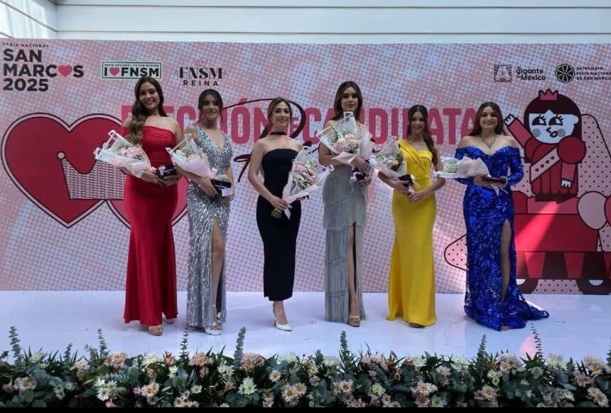 Candidatas a Reina de la Feria Nacional de San Marcos 2024. Foto: JLMNoticias.