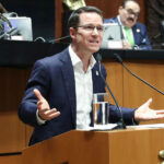 Ricardo Anaya, senador por el Partido Acción Nacional, nuevo coordinador de dicho grupo parlamentario en la Cámara Alta. Foto: JLMNoticias / Comunicación Senado.