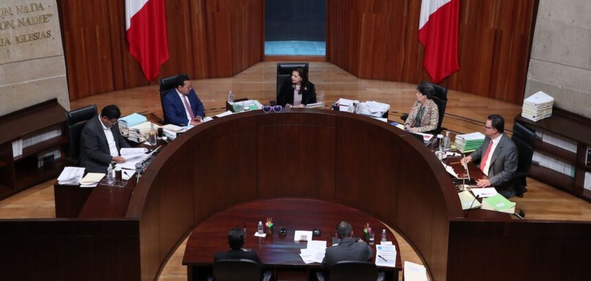 Sesión de la Sala Superior del Tribunal Electoral del Poder Judicial de la Federación. Foto: JLMNoticias / TEPJF.