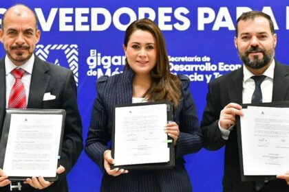 Tere Jiménez en la presentación del Programa de Desarrollo de Proveedores