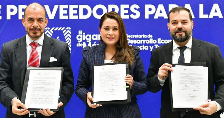 Tere Jiménez en la presentación del Programa de Desarrollo de Proveedores