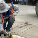 Secretaría de Obras Públicas Municipales inician obras públicas para la FNSM 2025