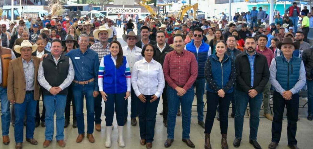 Tere Jiménez en el Programa de Construcción y Rehabilitación de Bordos, Caminos Saca-Cosecha y Brechas Cortafuego 2025