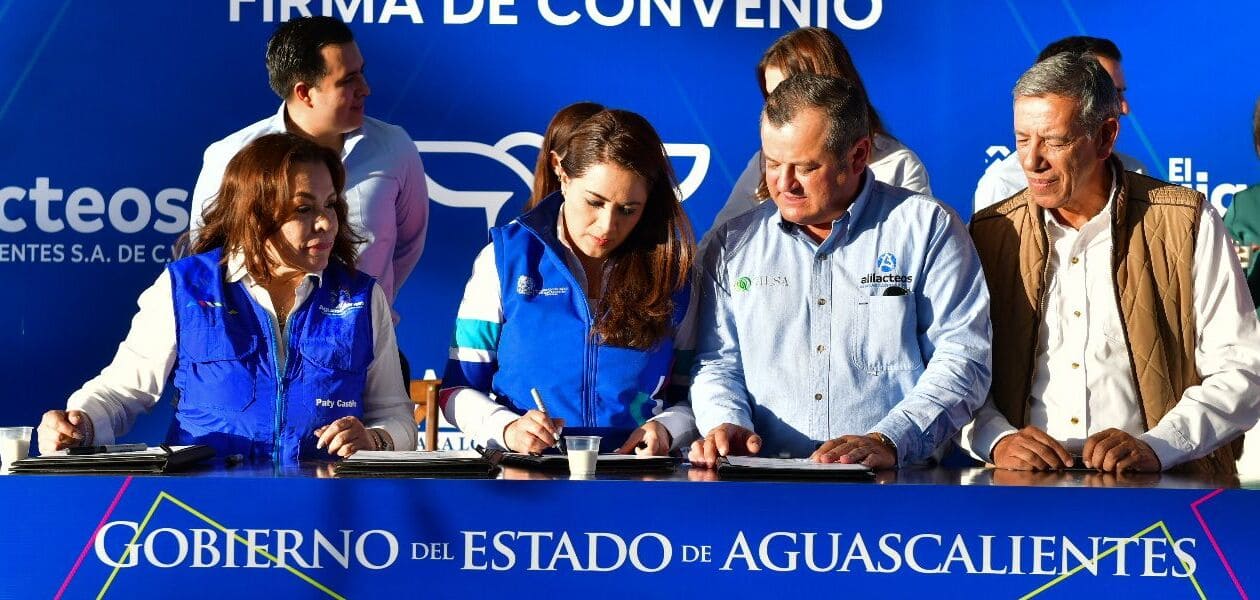 Tere Jiménez firma convenio para la producción de “Alileche, para los futuros gigantes”