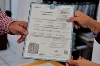 Foto ilustrativa de un Acta de Nacimiento. Foto: JLMNoticias / Especial.