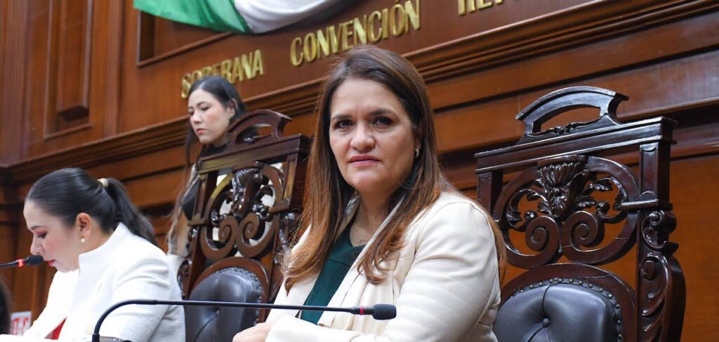Alma Hilda Medina, diputada. La quinteta de aspirantes para ocupar la Fiscalía del Estado sí fue una propuesta de la bancada mayoritaria, reconoció. Foto: JLMNoticias / Congreso de Aguascalientes.