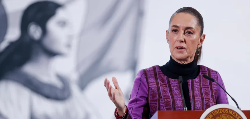 La presidenta de México, Claudia Sheinbaum. Foto de JLMNoticias / EFE/ Isaac Esquivel.