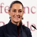 La presidenta de México, Claudia Sheinbaum, en conferencia de prensa. Foto de JLMNoticias / EFE/ José Méndez.