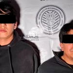 Los detenidos tras el robo de la camioneta Jeep Rubicon en Jardines de la Concepción. Foto: JLMNoticias / SSPE.