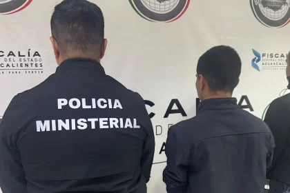 Imagen de la captura del "Robledo", por parte de la Policía Ministerial. Foto: JLMNoticias / FGEA.