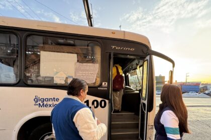 Supervisión del transporte público: La gobernadora de Aguascalientes, Tere Jiménez, realizó una supervisión de las rutas más concurridas.