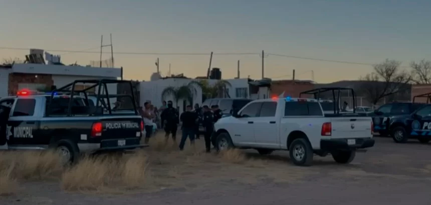 Lugar donde fue hallada una pareja suspendida a la rama de un árbol a las afueras de un inmueble en la colonia Loma Alta, en Jesús María. Foto: JLMNoticias / Alberto Tapia.