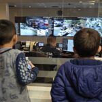 Bajo el Programa Local de Integración de la ACNUR, 19 menores de edad, acompañados de 4 adultos, integrantes de dicho esquema, visitaron las instalaciones del Complejo de Seguridad Pública Municipal de Aguascalientes.