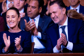 Mauricio Kuri y la presidenta, Claudia Sheinbaum. Foto: JLMNoticias / Gobierno de Querétaro.