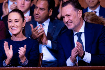 Mauricio Kuri y la presidenta, Claudia Sheinbaum. Foto: JLMNoticias / Gobierno de Querétaro.