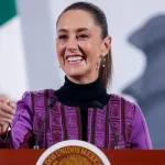 La presidenta de México, Claudia Sheinbaum. Sheinbaum cosecha atención internacional y popularidad interna en el primer mes de Trump. Foto: JLMNoticias / EFE/ Isaac Esquivel.