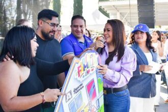 Tere Jiménez en la celebración del Día de la Familia